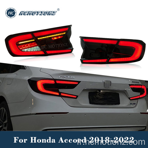 HCMOTIONZ 2018-2022 Honda Accord LED Back arrière lampe